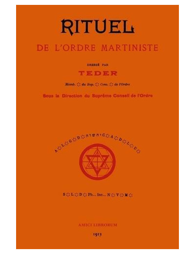 Rituel de l'ordre martiniste