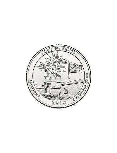 AMERIQUE (U.S.A) 1/4 DOLLAR 2013 P FORT MC HENRY SUP-