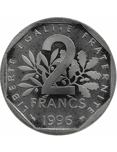 FRANCE 2 FRANCS ROTY 1996 BE