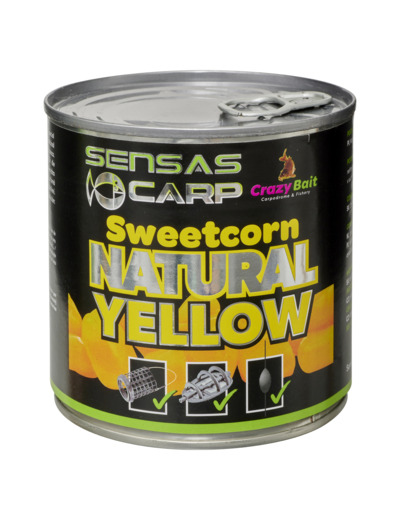 boite mais naturel 138gr sensas
