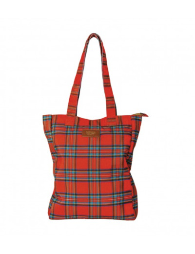 Sac Tartan Rouge