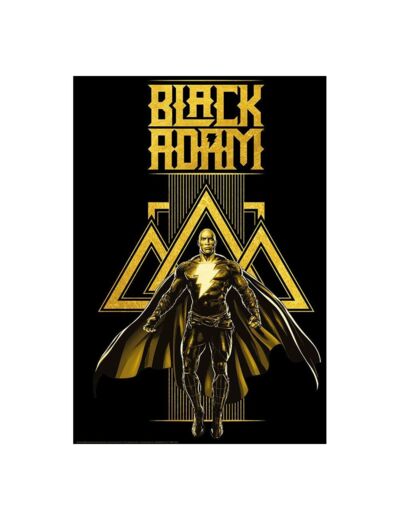 DC Comics lithographie Black Adam Limited Edition 42 x 30 cm