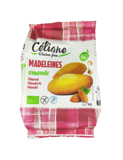 Madeleine Amande Sans Gluten Bio 180g