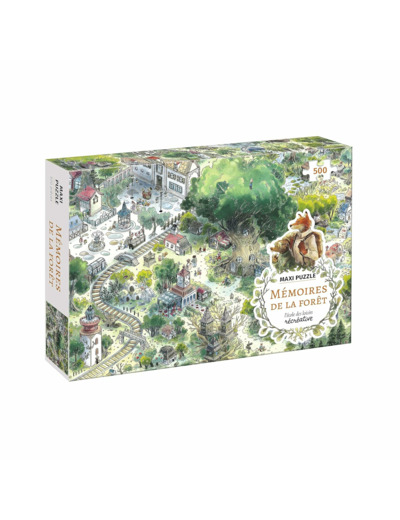 MEMOIRES DE LA FORET - PUZZLE DE 500 PIECES