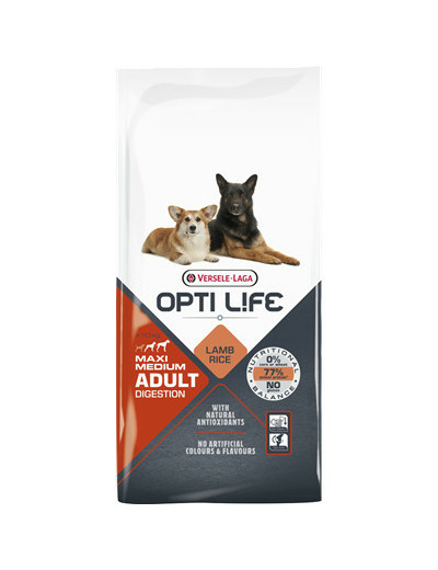 OPTI LIFE Maxi Medium Adult DIGESTION - 2.5kg