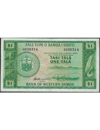 SAMOA 1 TALA non daté (1967) TTB (W16c)