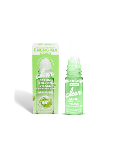 Sérum roll on clear Anti imperfections Niacinamide et extrait d'algue 30ml