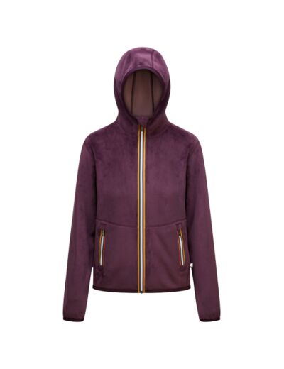 Veste KWAY Lily Velour Polar Violet Purple