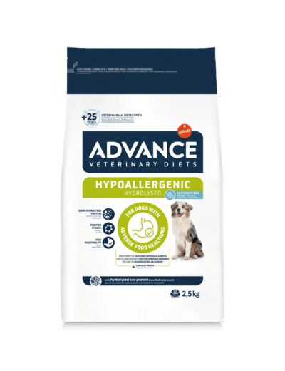 ADVANCE Veterinary Diets Chien, HYPOALLERGENIC -2.5KG