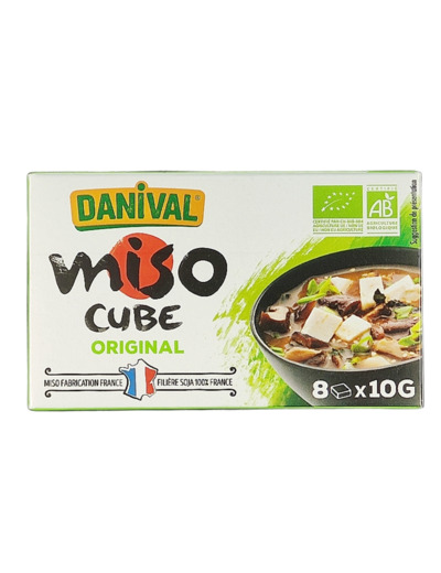Cube Soupe Miso 8x10g Bio
