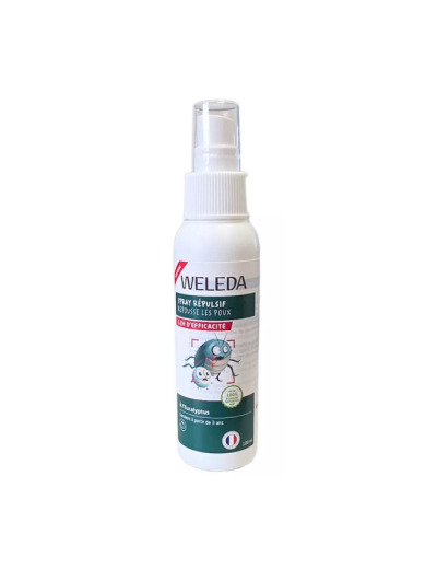 Spray répulsif anti poux à l'eucalyptus 100ml