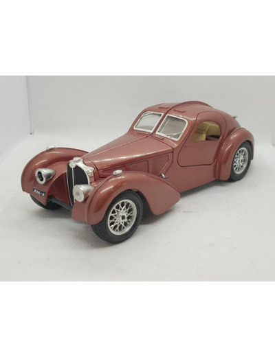 BUGATTI ATLANTIC 1936 MARRON BURAGO 1/24 SANS BOITE