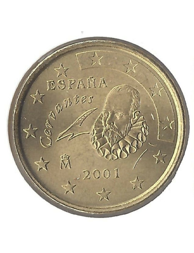 Espagne 2001 50 CENTIMES SUP-