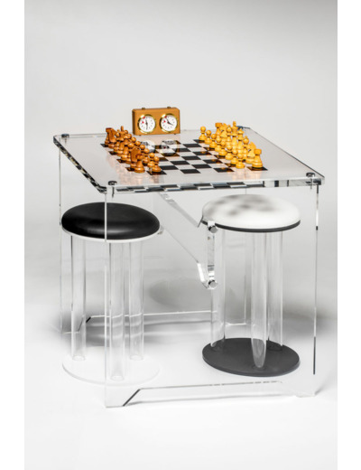 Table jeu d'échecs