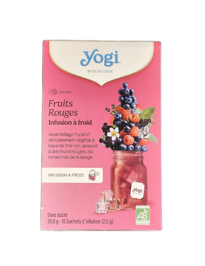 Infusion Fruits Rouges Bio 15 sachets