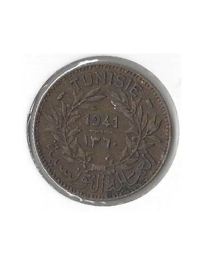 TUNISIE 1 FRANC 1941 - TB+