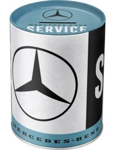 Tirelire ronde Mercedes, Service - Nostalgic-Art.