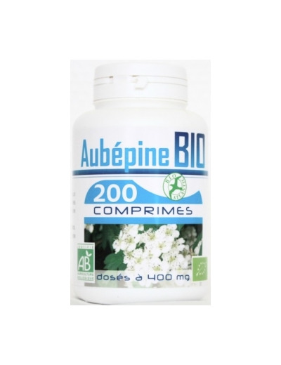 Aubépine bio 400mg 200 comprimés