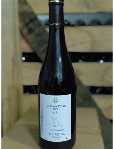 La Croix Pidault, Bourgueil Terrasses "Rouge" 2023