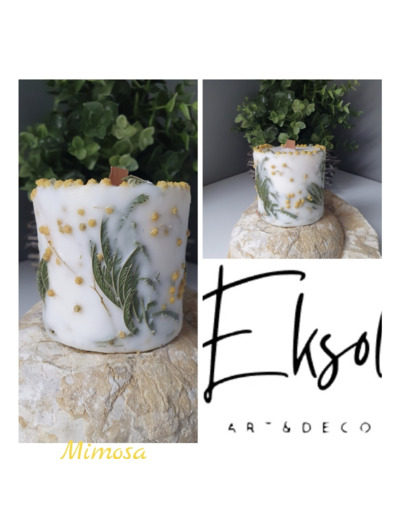 Bougie Botanique Mimosa