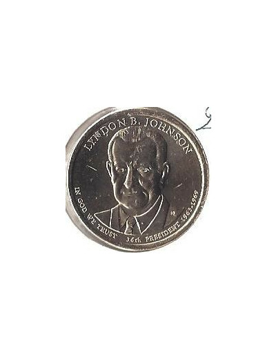 AMERIQUE (U.S.A) 1 DOLLAR 2015 P LINDON JOHNSON SUP