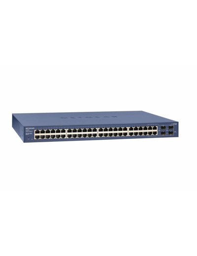 Netgear Prosafe GS748T v4H1 Smart Switch 48x Gigabit + 4 SFP, Smart Managed Pro (stackable)