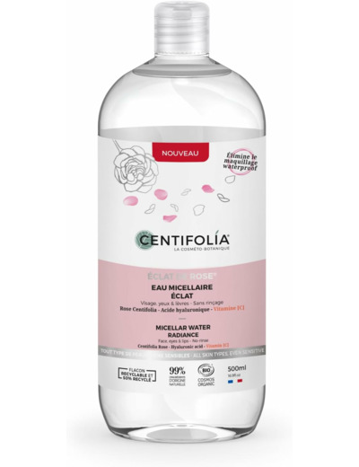 EAU MICELLAIRE ECLAT 500ML Eclat de rose