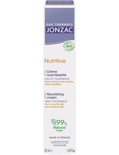 Creme protectrice nutrition intense 50ml Jonzac - Nutritive