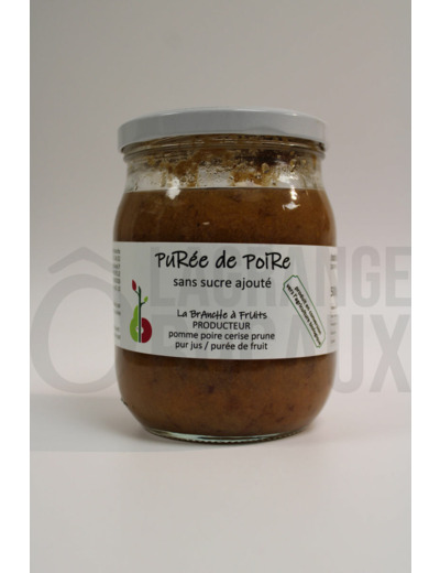 Purée de Poire - La Branche à Fruits