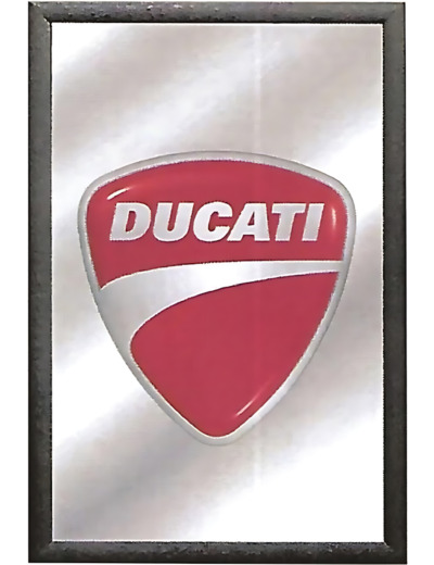 Miroir Logo DUCATI - 22 x 32 cm