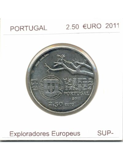 Portugal 2011 2,50 EURO EXPLORADORES EUROPEUS