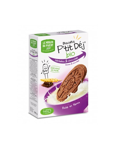 P'tit déj Céréales et Chocolat 190g