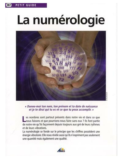 La numérologie - Grand Format