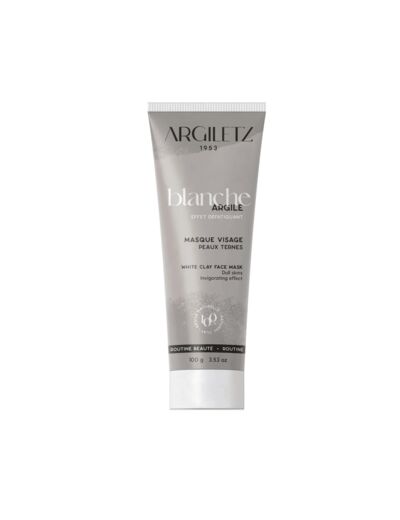 Masque à l'argile blanche-peaux ternes-100g-Argiletz