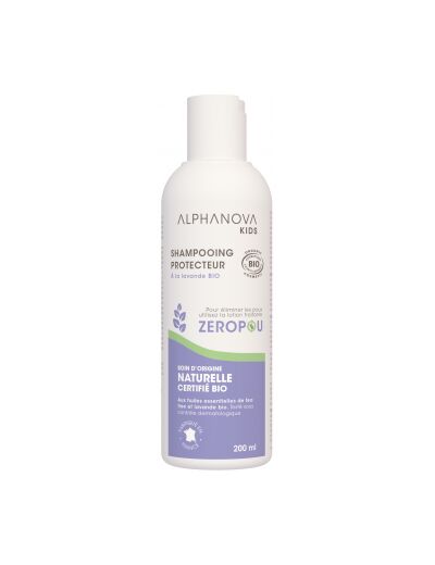 Shampoing Zéropoux anti poux répulsif 200ml