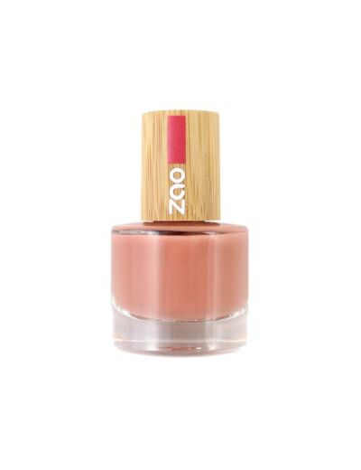 Vernis à ongles Bio - 664 Pêche fizz- 8 ml - Zao Make-up