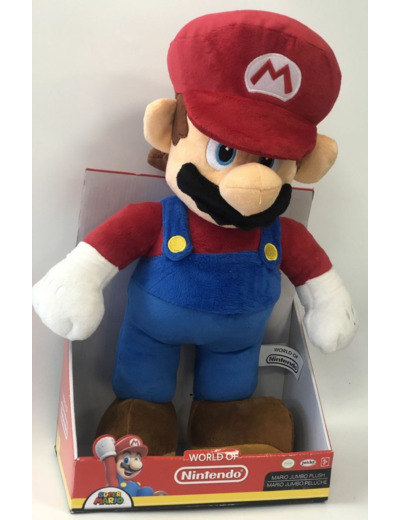 SUPER MARIO JUMBO PELUCHE 50 CM WORLD OF NINTENDO de chez JAKKS PACIFIC