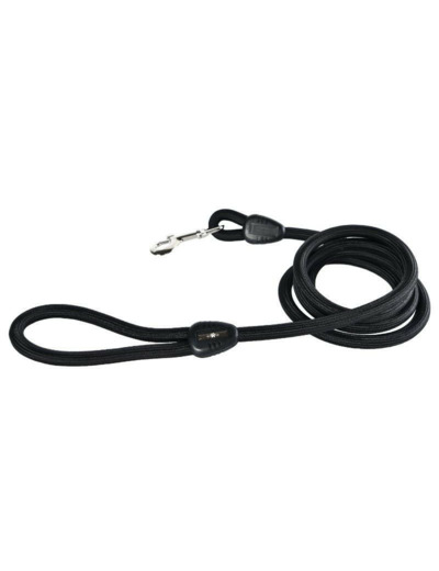 BUBIMEX, Laisse en nylon Noir - Ø1,2cm/200cm