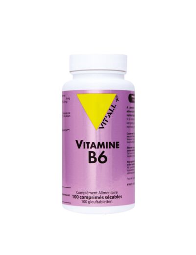 Vitamine B6-100 comprimés-Vit'all+