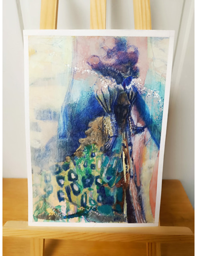 Peinture Originale "Moment suspendu" par Guillaume Hentzien