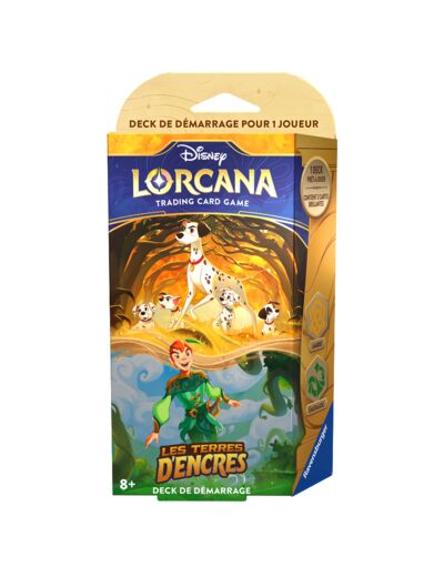 Deck de Démarrage Lorcana: les Terres d'Encres - Pongo et Peter Pan