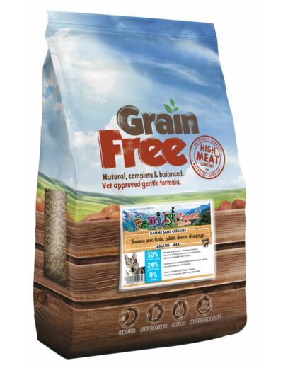 Grain Free Saumon, Truite & Asperges pour Chien Maxi Adulte - 12kg