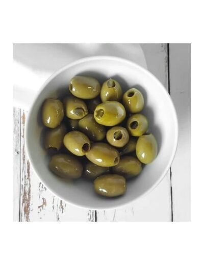 Olives Vertes Farcies au Piment Jalapeno - Le Temps des Oliviers - Bio