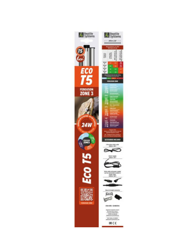 REPTILE SYSTEMS, ECO T5 Zone 3 - 24W / 570mm