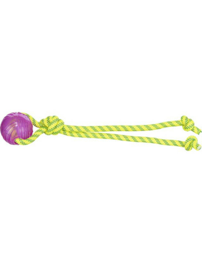 TRIXIE, Aqua Toy Corde de jeu avec balle - ø 6 × 40 cm