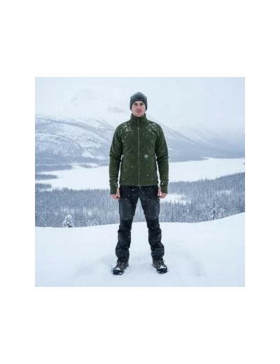 Gilet Eminence TECH+ 400 g/m² : isolation thermique haut niveau en laine mérinos