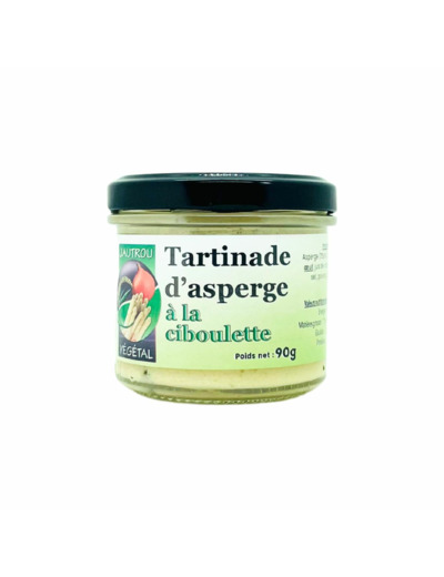 Tartinade d’asperge à la ciboulette