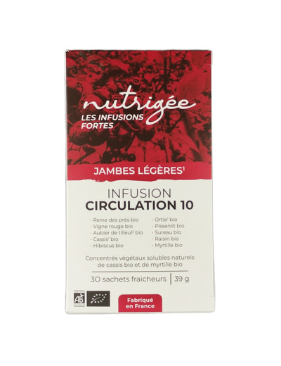 Infusion Circulation 10 x30 Sachets 39g Bio