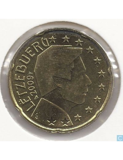 Luxembourg 2009 20 CENTIMES SUP