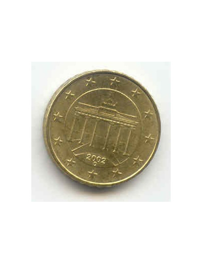 Allemagne 2002 D 10 CENTIMES SUP